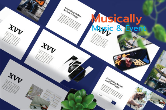 Musically - Music PowerPoint Template: Elevating Presentations with Purpose and Professionalism