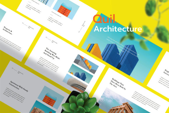 Quil - Architecture Powerpoint Template: Elevating Presentations for Creative Professionals